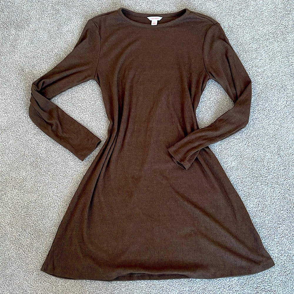 Fit and Flare jersey dress